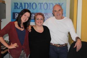 Pics from the Radio Today interview with Michael De Pinna and Carolyn Steyn